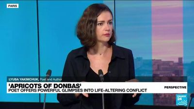 Ukrainian poet Lyuba Yakimchuk: 'We need stories with some hope'