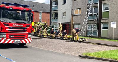 Firebug torched Lanarkshire flat after complaining about violent neighbour