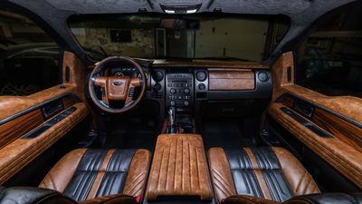 Ford F-150 Raptor Gets Complete Vintage-Style Interior Makeover By Vilner