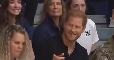 Prince Harry spotted for first time since London trip as he cheers on military veterans at Warrior Games