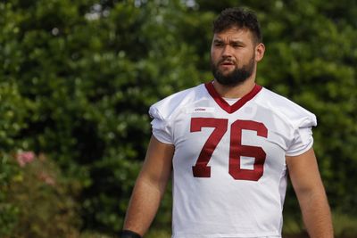 Sam Cosmi’s athleticism is a ‘real big plus’ at guard for the Commanders