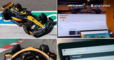 How McLaren Racing makes multiple marginal gains by asking - "Is it on Smartsheet?"