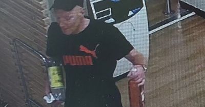 Police launch hunt for man in connection with incident at Ayr supermarket