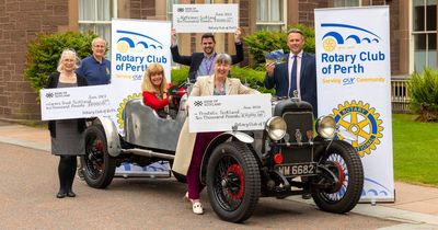 Perth Rotary Classic Car Tour drives up funds for good causes