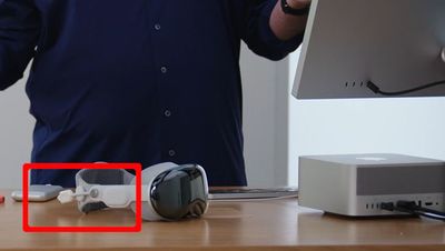 Apple Vision Pro spotted with mysterious USB-C adapter in WWDC video