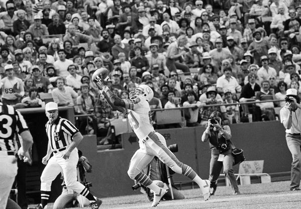 Minnesota Vikings wide receiver Thomas Hennigan (89) looks down