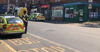 New cordon set up by police responding to major incident in Nottingham