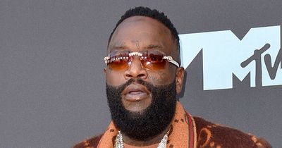 Rick Ross flaunts new private plane with his name emblazoned in gold on the side