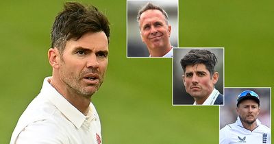 James Anderson's former captains celebrate 20 years of England heroics ahead of Ashes