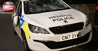 Two police officers face gross misconduct investigation after Ely riots