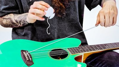 Dental floss as guitar strings? It works – but only just