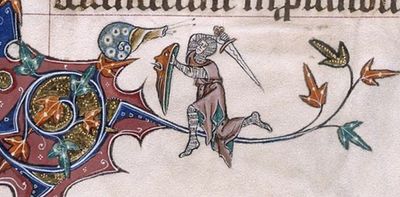 Why medieval manuscripts are full of doodles of snail fights