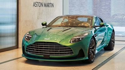 Aston Martin DB12 Makes North American Debut At Posh Q New York Location