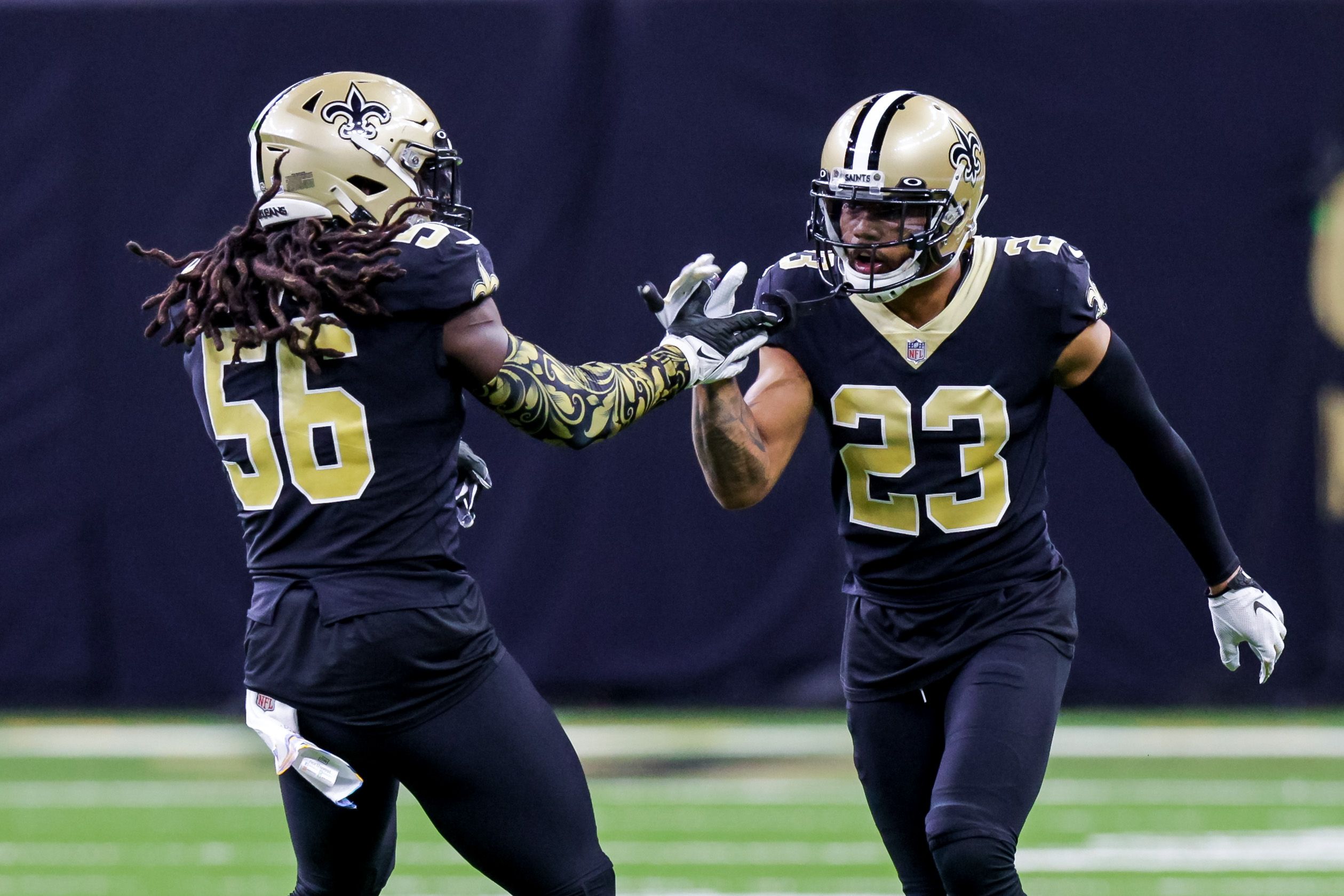 Saints' Alontae Taylor in the top 5 in the NFL in passer rating allowed in  2022 in 2022 - Canal Street Chronicles