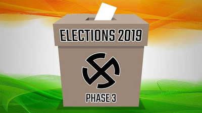 #Phase3: Voting begins in 117 seats across 13 states and 2 UTs