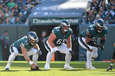 Where did the Eagles’ land in PFF’s 2023 NFL offensive line rankings?