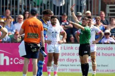 Wakefield’s Hugo Salabio banned for seven matches for spear tackle