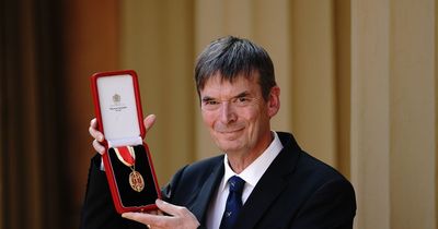 Rebus author Sir Ian Rankin 'thrilled' to be knighted at Buckingham Palace