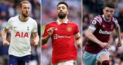 10 hardest-working Premier League stars as Harry Kane and Declan Rice rack up insane stats