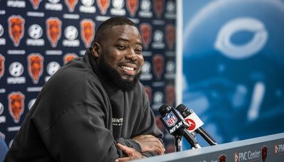 Bears guard Nate Davis catching up quickly