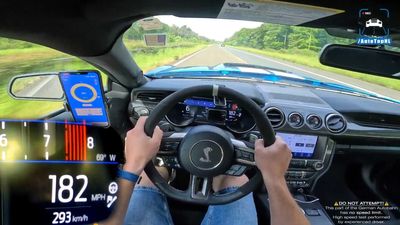 See 2022 Mustang Shelby GT500 Own Autobahn With Brutal Acceleration Runs