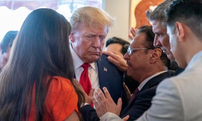 Keeping cameras out of court denied the public the sight of Trump at bay