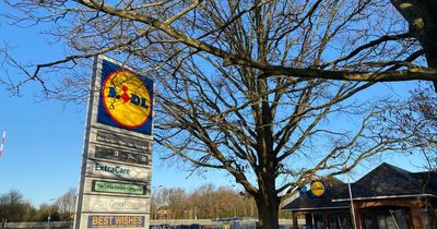 Nottingham Lidl was forced to close as extreme weather damaged ceiling