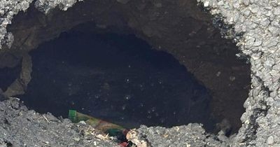 Second sinkhole opens up in Nottinghamshire town centre in matter of weeks