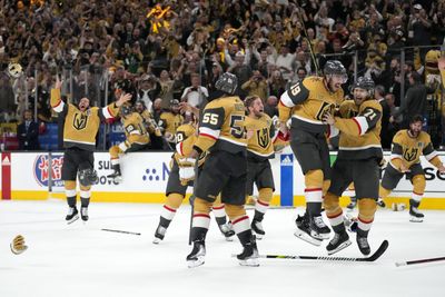 See the moment the Golden Knights won their first Stanley Cup in franchise history