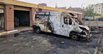 Charity left unable to feed thousands of vulnerable Scots after firebugs torch delivery van