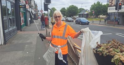 Little known 'hero' Leeds litter picker helping to keep the city streets clean