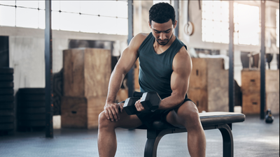 You only need this 8-move seated dumbbell workout to strengthen your upper body