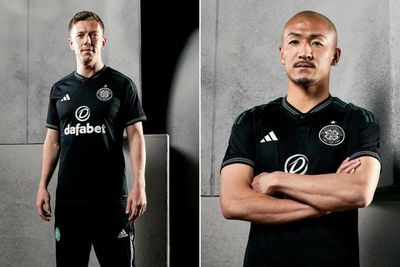 Celtic reveal new black away kit with 'Scottish heritage' for 2023/24 campaign