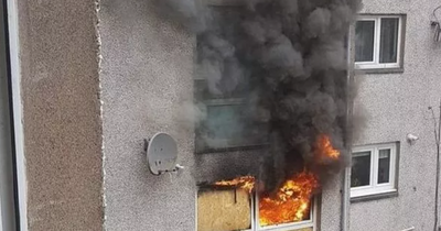 Neighbours evacuated when Lanarkshire man torches own flat after declaring himself homeless
