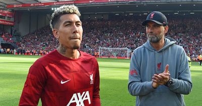 Jurgen Klopp pays tribute to Roberto Firmino as Sadio Mane makes 'favourite' Liverpool team-mate claim