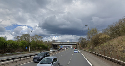 Edinburgh M8 crash at busy junction triggers huge rush hour tailbacks for drivers