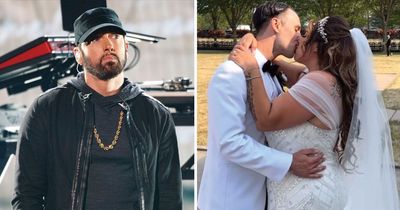 Eminem's daughter Alaina Scott looks stunning as she marries her soulmate Matt Moeller