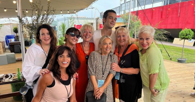 Denise Welch has 'girls trip' to Ireland to see son Matty Healy and 1975 as soap star joins her