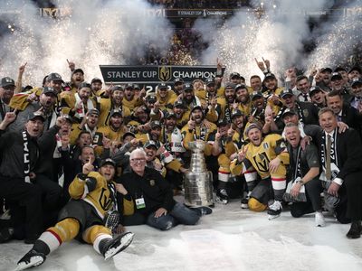 What happens in Vegas ... is a Stanley Cup, as the Golden Knights win the NHL title