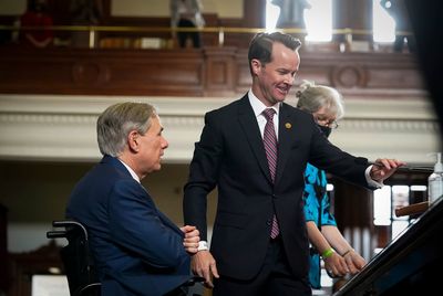 Gov. Greg Abbott and House Speaker Dade Phelan join forces on property taxes. It might help the push for school vouchers.