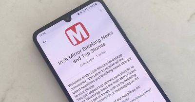 Join Irish Mirror's WhatsApp community for breaking news and top stories