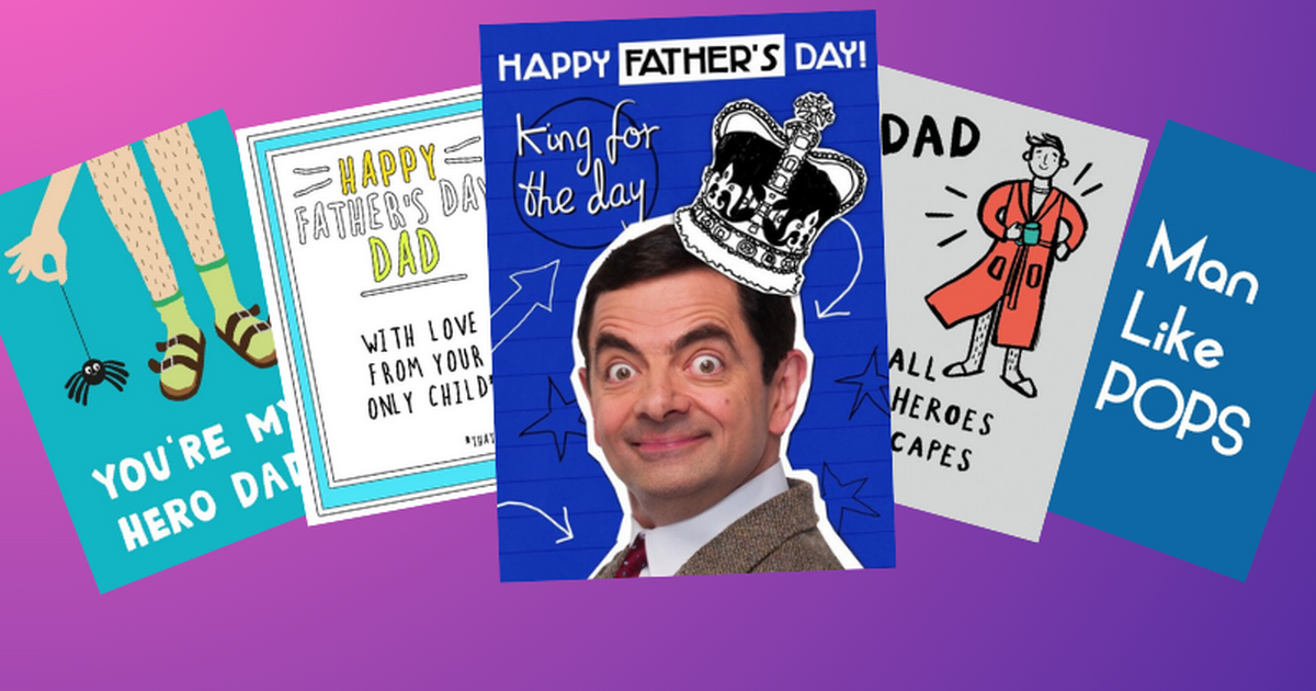 Moonpig saves shoppers 70 on Father's Day cards with…