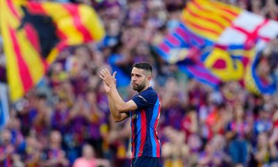Jordi Alba: ‘The problem at Barcelona wasn’t me. I have a clear conscience’