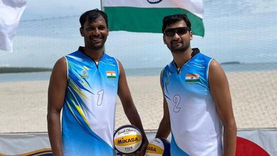 Beach volleyballers Raju and Naresh chase an elusive medal