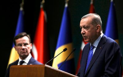 Erdogan says no change in Turkey's stance on Sweden's NATO membership