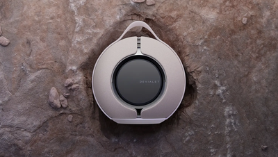 Devialet’s ‘sunset rose’ Mania might be the best-looking ‘eyeball‘ speaker ever