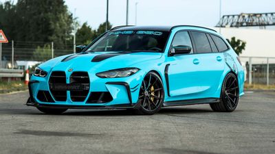 BMW Tuner Pushes M3 Touring To 641 HP, Paints Wagon Bright Blue