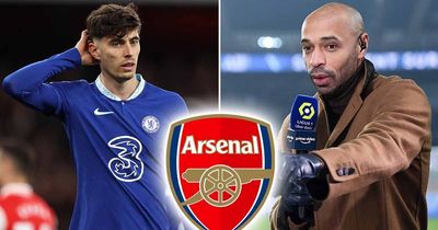Arsenal make Kai Havertz transfer stance clear after Thierry Henry's advice