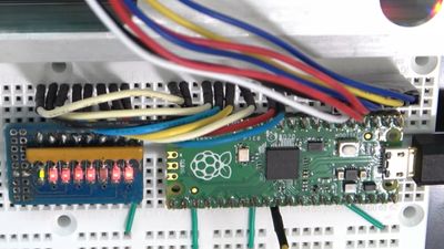 Raspberry Pi Pico Displays BIOS POST Codes with LEDs