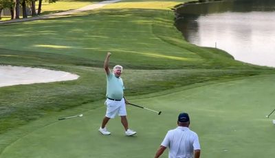 Tour Caddie Goes Wild After Winning Tennessee Senior Open